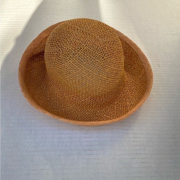 Grevi Mode Firenze‎ Italy Vintage Orange Straw Hat - Picture 2 of 10
